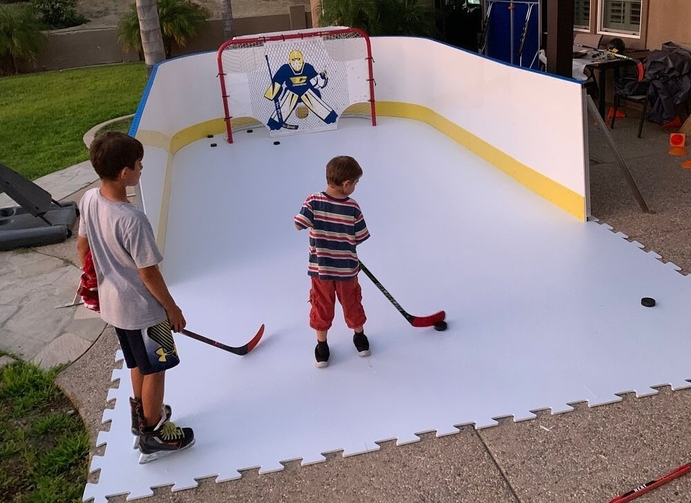 Backyard Hockey Rink - Kapner 2